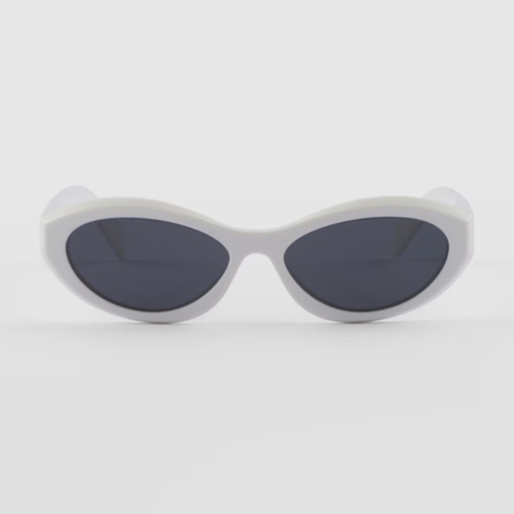 Prada White Symbole Sunglasses - Picture 3 of 5